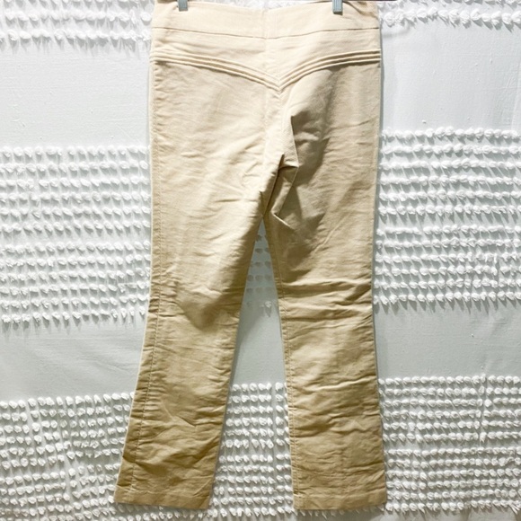 Catherine Malandrino cream tailored piping cords 8 - Picture 5 of 8